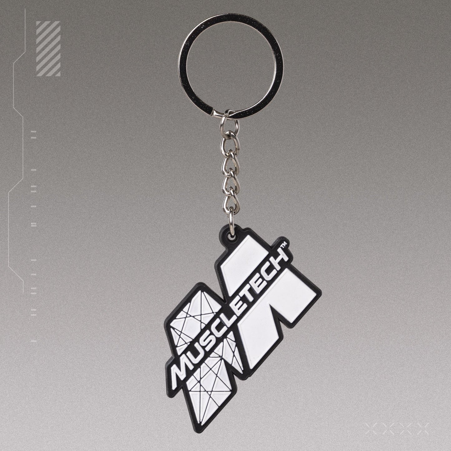 MuscleTech Rubberized Keychain