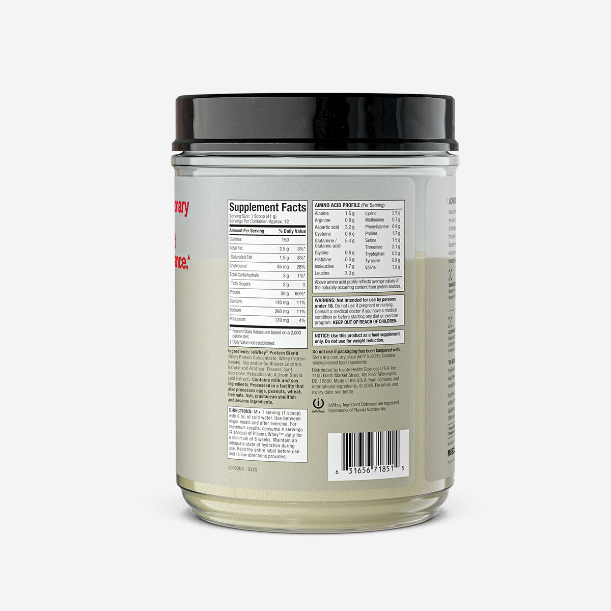 Plasma Whey